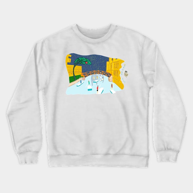 Cambridge City Crewneck Sweatshirt by ellyro